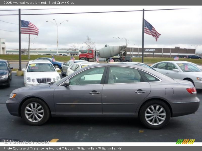Steel Gray / Gray 2008 Hyundai Azera Limited
