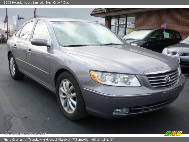 Steel Gray / Gray 2008 Hyundai Azera Limited
