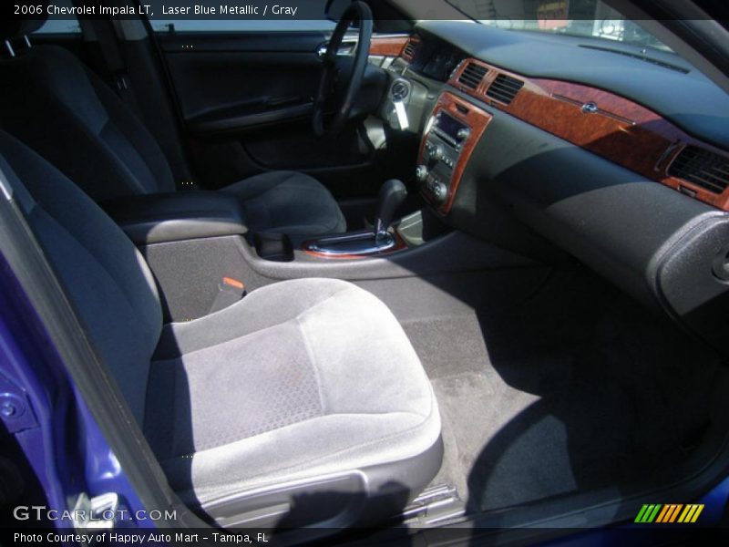 Laser Blue Metallic / Gray 2006 Chevrolet Impala LT
