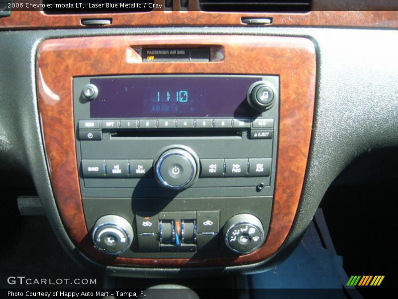 Laser Blue Metallic / Gray 2006 Chevrolet Impala LT