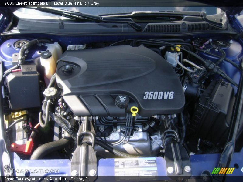 Laser Blue Metallic / Gray 2006 Chevrolet Impala LT