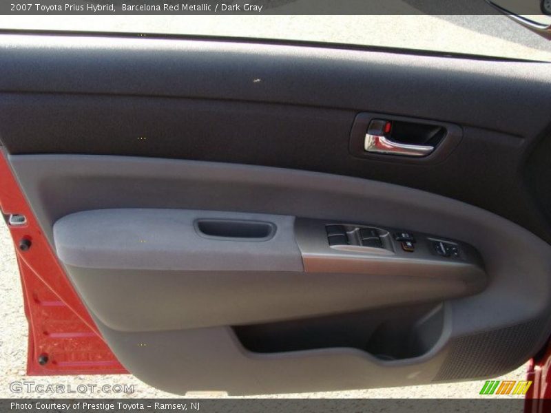 Barcelona Red Metallic / Dark Gray 2007 Toyota Prius Hybrid