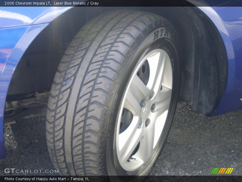 Laser Blue Metallic / Gray 2006 Chevrolet Impala LT