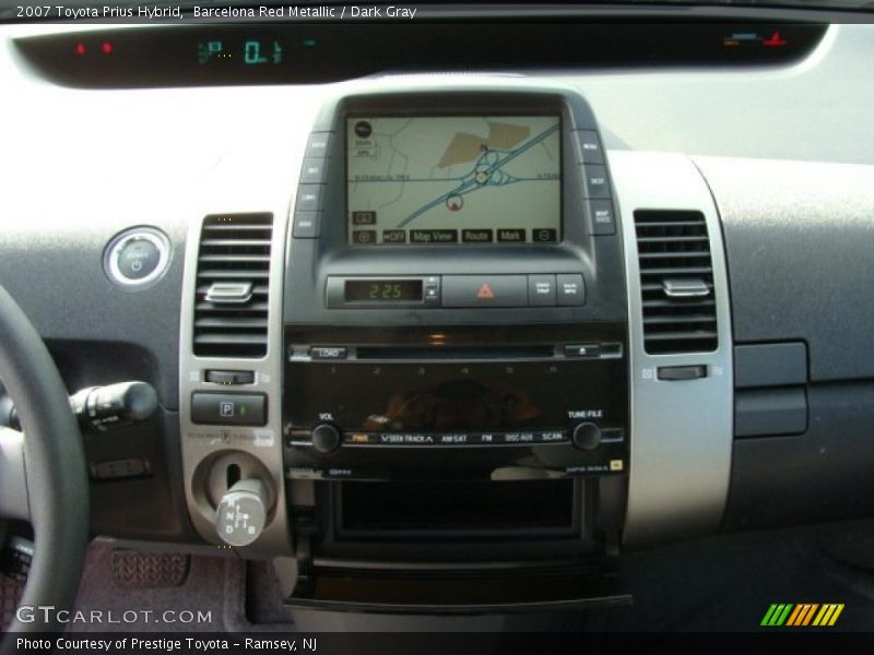 Barcelona Red Metallic / Dark Gray 2007 Toyota Prius Hybrid