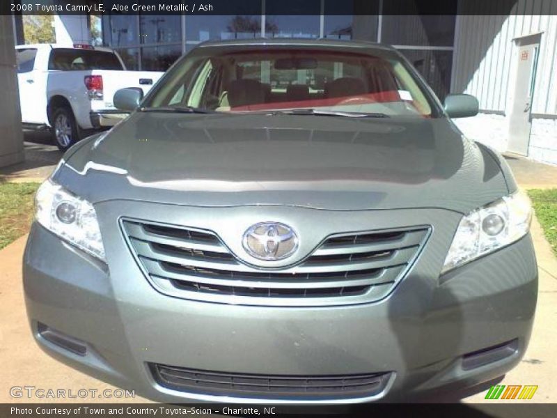 Aloe Green Metallic / Ash 2008 Toyota Camry LE