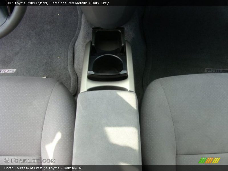 Barcelona Red Metallic / Dark Gray 2007 Toyota Prius Hybrid