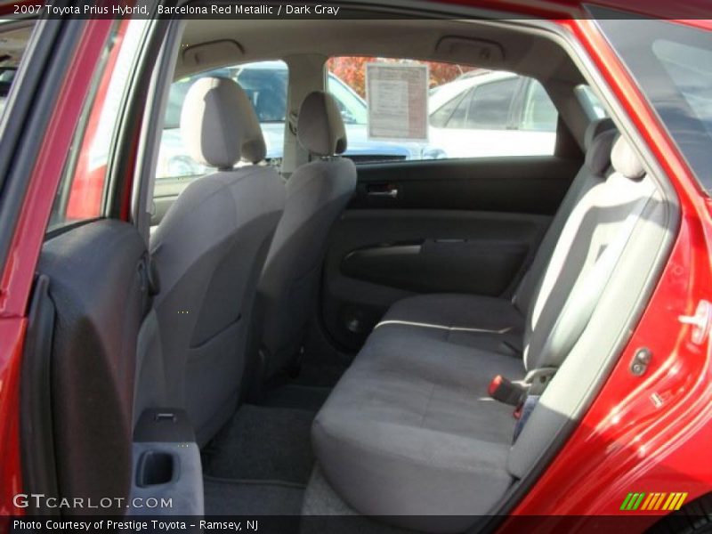 Barcelona Red Metallic / Dark Gray 2007 Toyota Prius Hybrid
