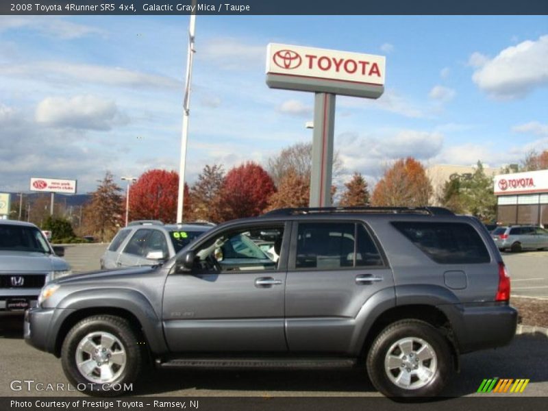 Galactic Gray Mica / Taupe 2008 Toyota 4Runner SR5 4x4