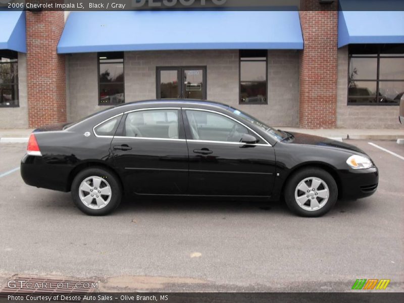 Black / Gray 2006 Chevrolet Impala LS