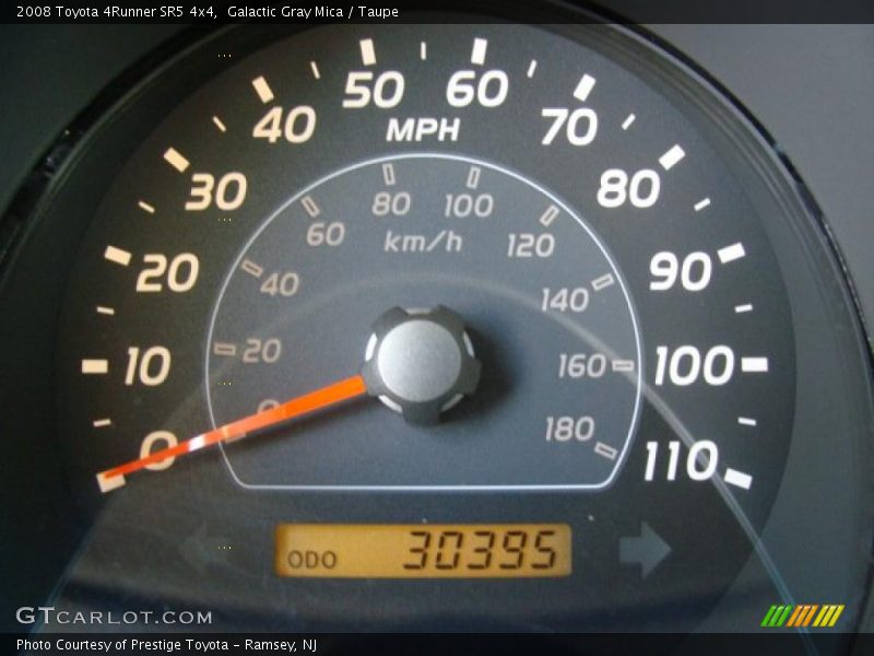 Galactic Gray Mica / Taupe 2008 Toyota 4Runner SR5 4x4