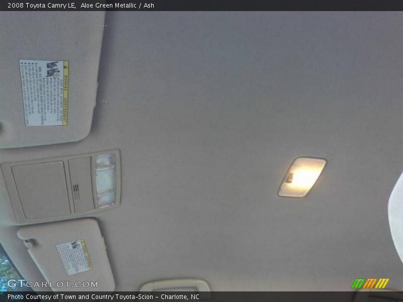 Aloe Green Metallic / Ash 2008 Toyota Camry LE