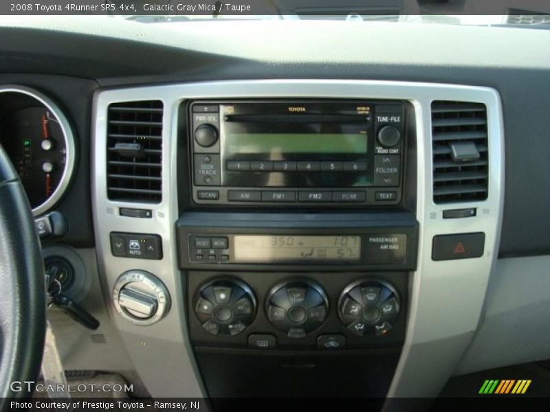 Galactic Gray Mica / Taupe 2008 Toyota 4Runner SR5 4x4
