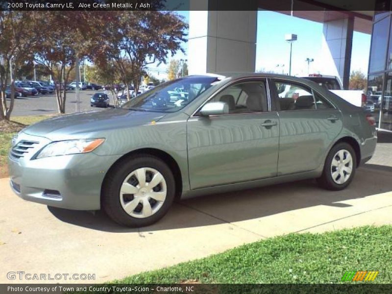 Aloe Green Metallic / Ash 2008 Toyota Camry LE