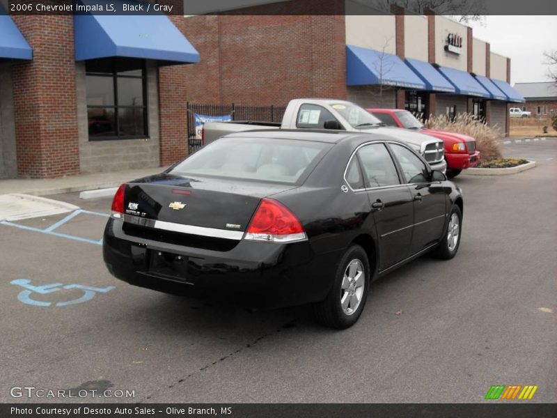 Black / Gray 2006 Chevrolet Impala LS