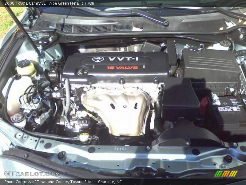 Aloe Green Metallic / Ash 2008 Toyota Camry LE