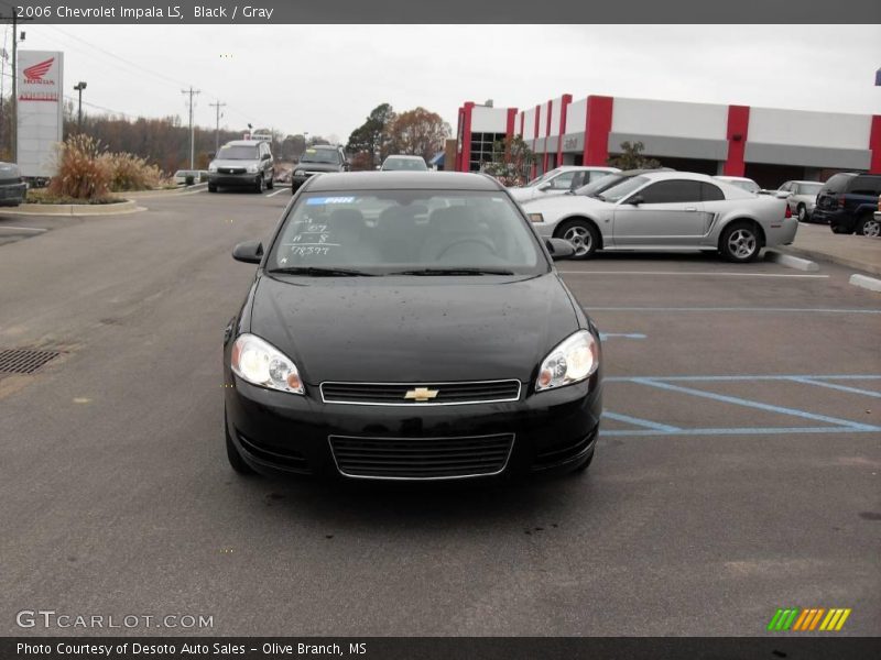 Black / Gray 2006 Chevrolet Impala LS