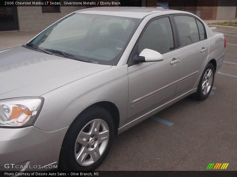 Silverstone Metallic / Ebony Black 2006 Chevrolet Malibu LT Sedan