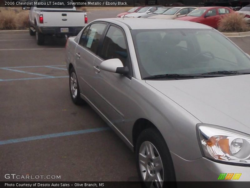Silverstone Metallic / Ebony Black 2006 Chevrolet Malibu LT Sedan