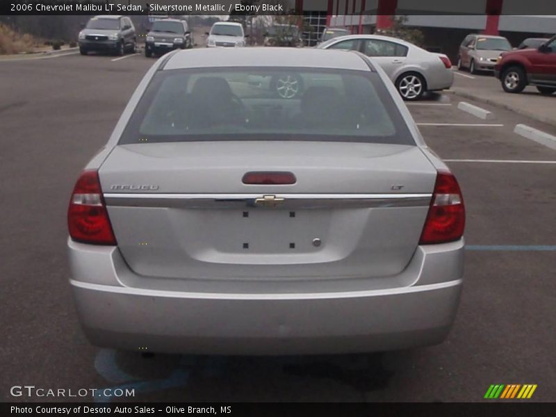 Silverstone Metallic / Ebony Black 2006 Chevrolet Malibu LT Sedan