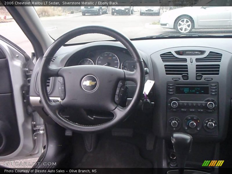 Silverstone Metallic / Ebony Black 2006 Chevrolet Malibu LT Sedan