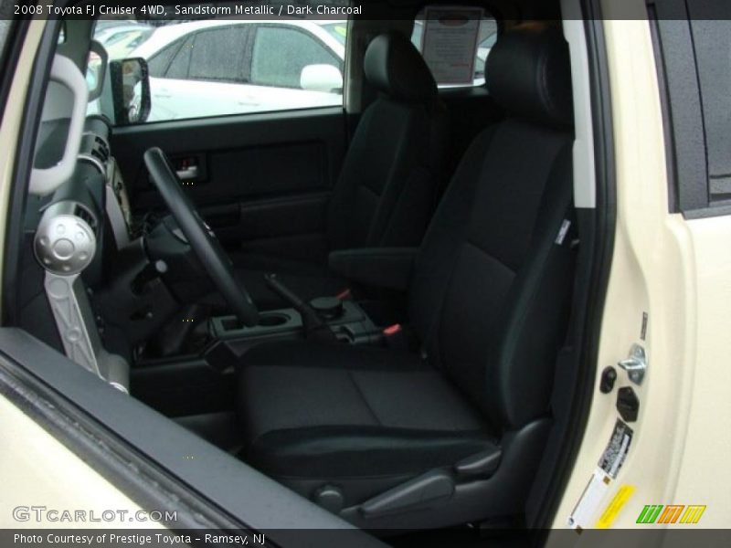 Sandstorm Metallic / Dark Charcoal 2008 Toyota FJ Cruiser 4WD