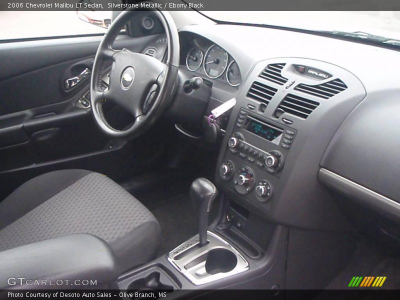 Silverstone Metallic / Ebony Black 2006 Chevrolet Malibu LT Sedan