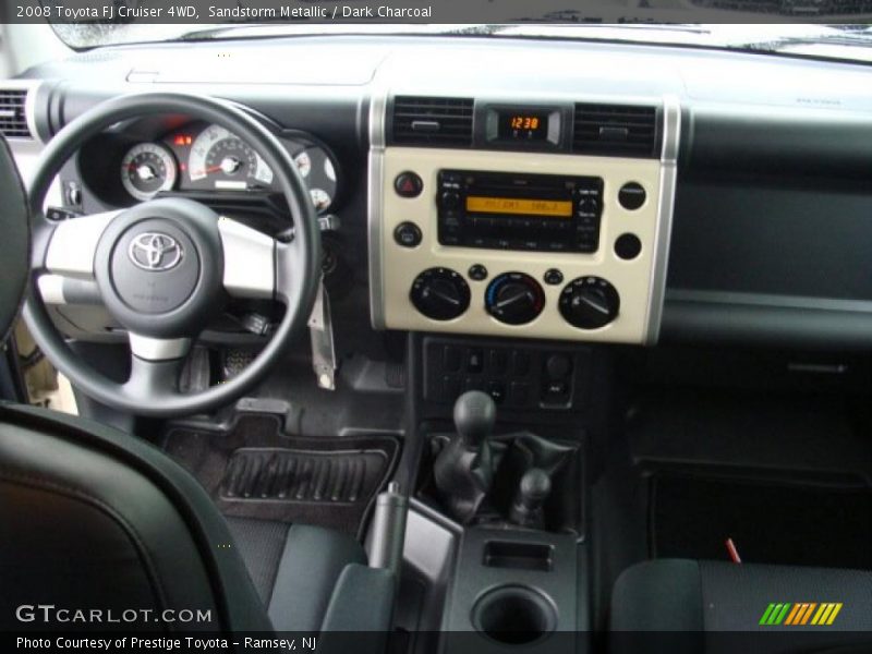 Sandstorm Metallic / Dark Charcoal 2008 Toyota FJ Cruiser 4WD