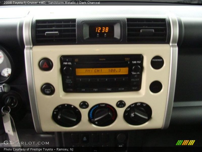 Sandstorm Metallic / Dark Charcoal 2008 Toyota FJ Cruiser 4WD