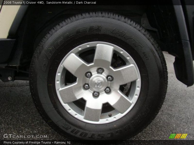 Sandstorm Metallic / Dark Charcoal 2008 Toyota FJ Cruiser 4WD