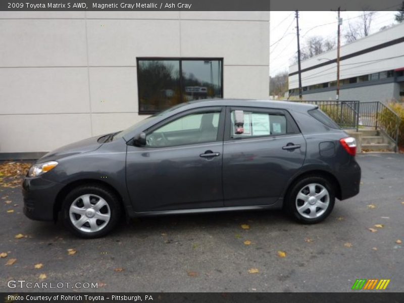 Magnetic Gray Metallic / Ash Gray 2009 Toyota Matrix S AWD