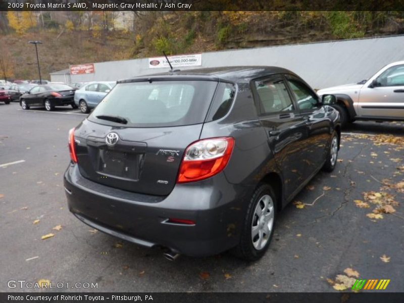 Magnetic Gray Metallic / Ash Gray 2009 Toyota Matrix S AWD