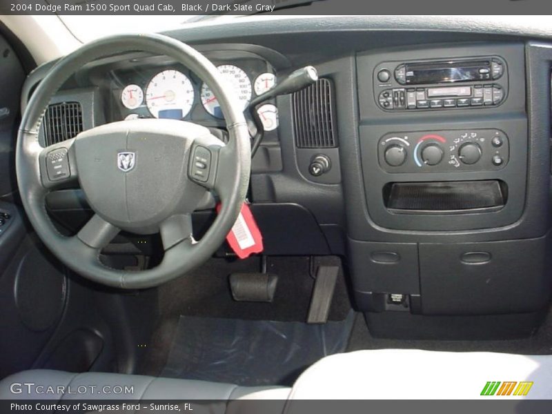 Black / Dark Slate Gray 2004 Dodge Ram 1500 Sport Quad Cab