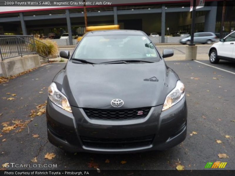 Magnetic Gray Metallic / Ash Gray 2009 Toyota Matrix S AWD