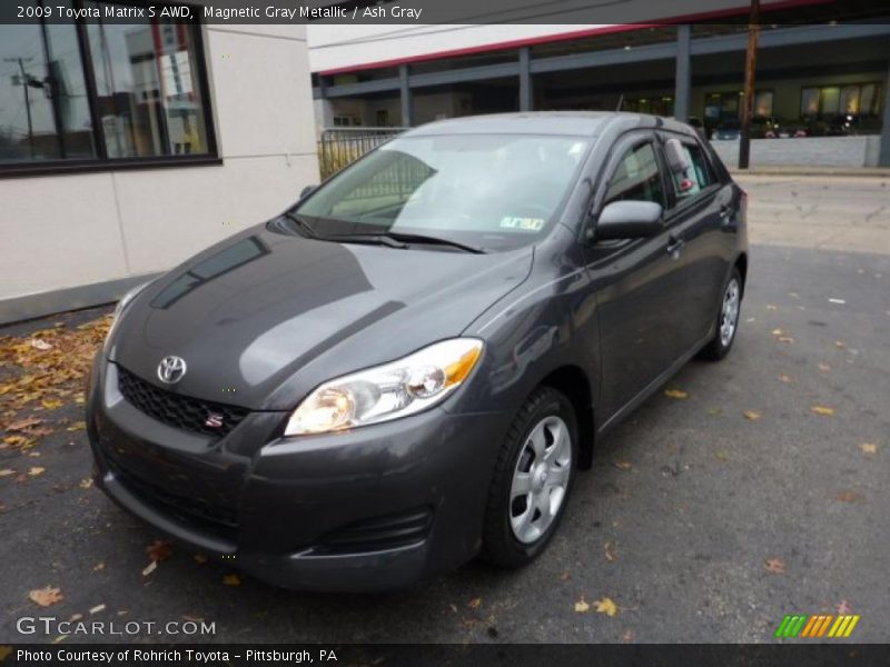 Magnetic Gray Metallic / Ash Gray 2009 Toyota Matrix S AWD