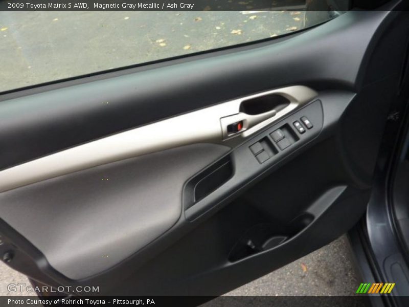 Magnetic Gray Metallic / Ash Gray 2009 Toyota Matrix S AWD