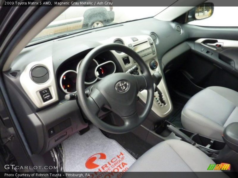 Magnetic Gray Metallic / Ash Gray 2009 Toyota Matrix S AWD