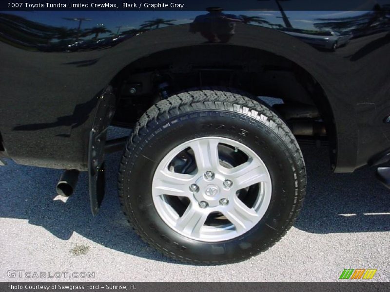 Black / Graphite Gray 2007 Toyota Tundra Limited CrewMax