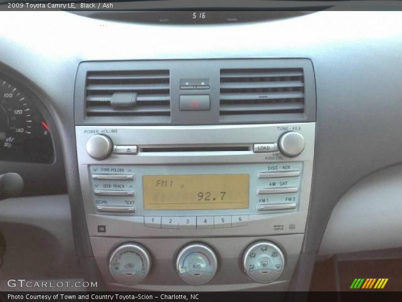 Black / Ash 2009 Toyota Camry LE