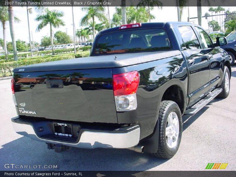 Black / Graphite Gray 2007 Toyota Tundra Limited CrewMax