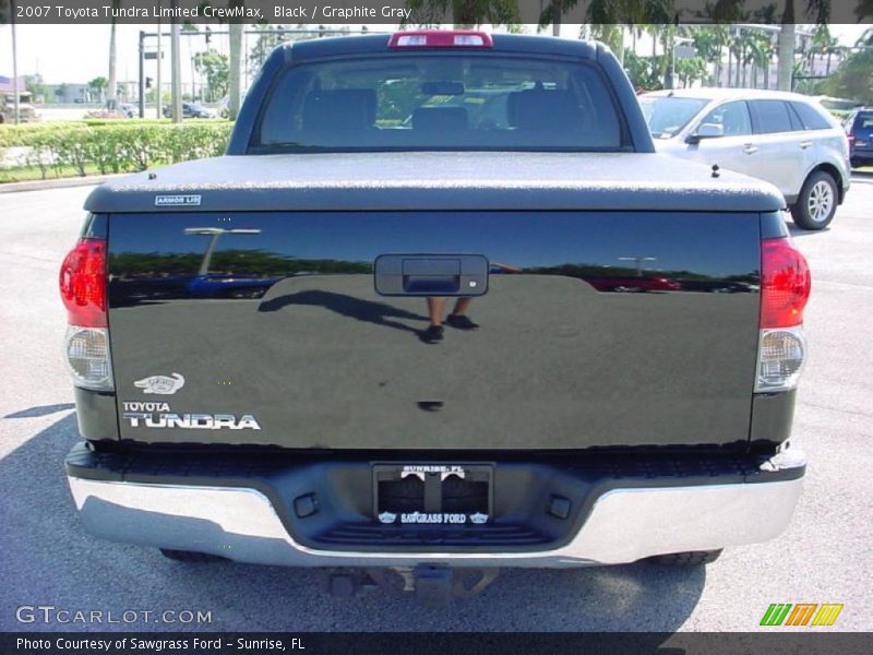 Black / Graphite Gray 2007 Toyota Tundra Limited CrewMax