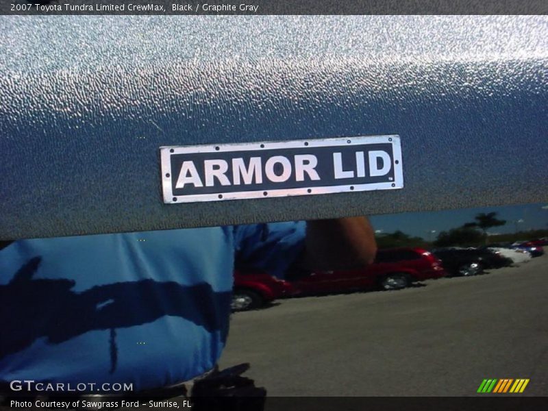 Black / Graphite Gray 2007 Toyota Tundra Limited CrewMax