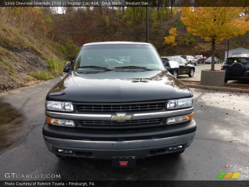 Onyx Black / Medium Oak 1999 Chevrolet Silverado 1500 LS Regular Cab 4x4