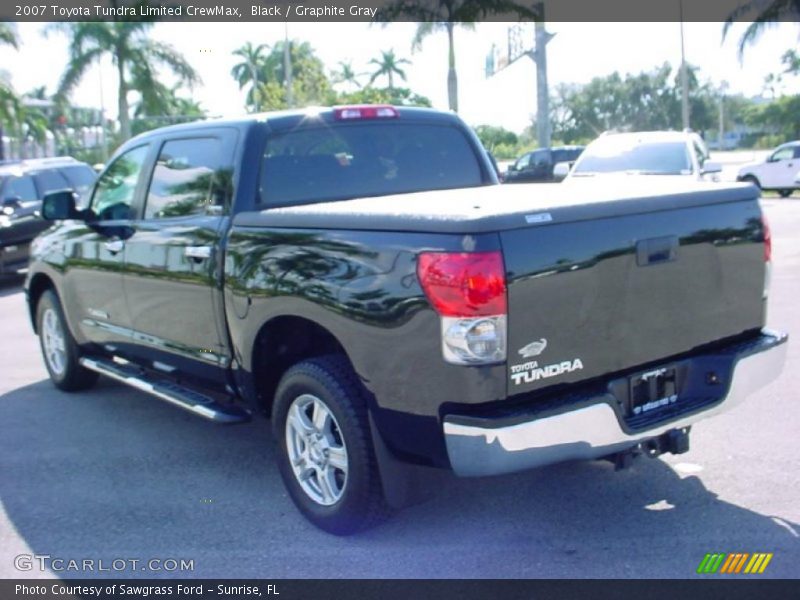Black / Graphite Gray 2007 Toyota Tundra Limited CrewMax