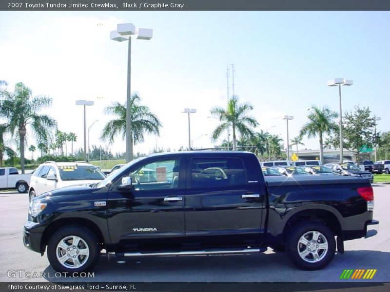 Black / Graphite Gray 2007 Toyota Tundra Limited CrewMax
