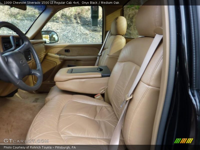 Onyx Black / Medium Oak 1999 Chevrolet Silverado 1500 LS Regular Cab 4x4
