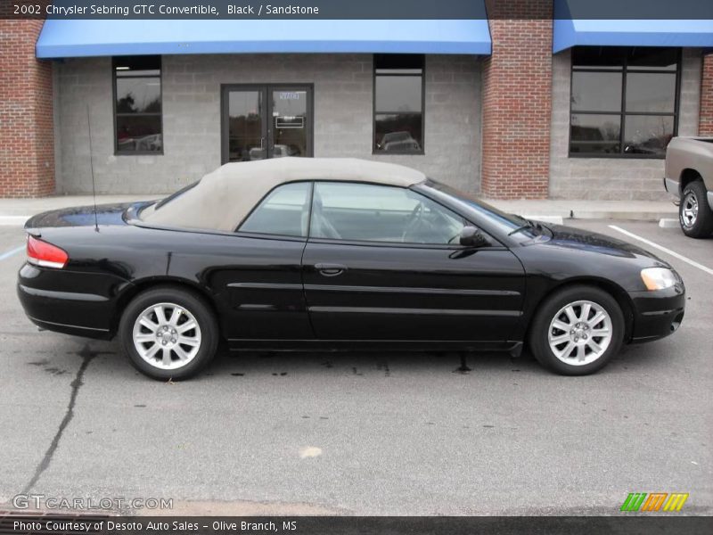 Black / Sandstone 2002 Chrysler Sebring GTC Convertible