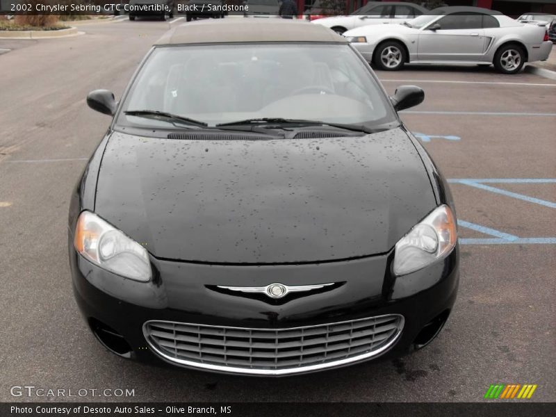 Black / Sandstone 2002 Chrysler Sebring GTC Convertible