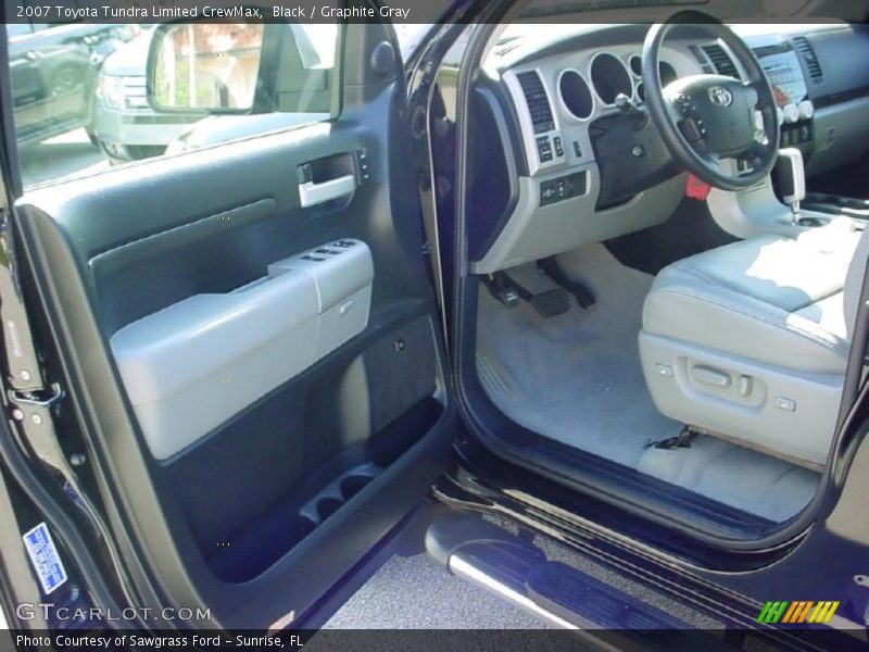 Black / Graphite Gray 2007 Toyota Tundra Limited CrewMax