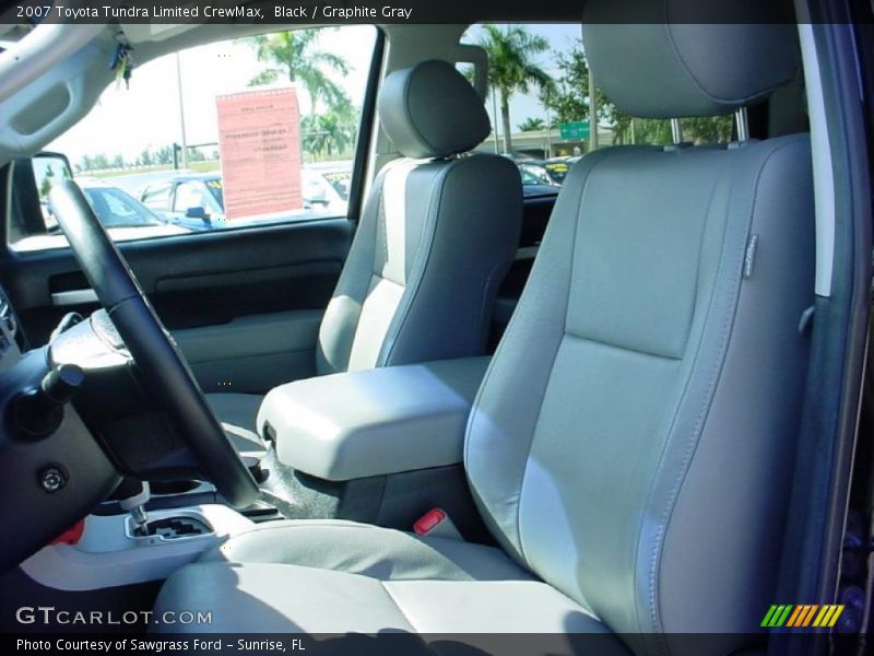 Black / Graphite Gray 2007 Toyota Tundra Limited CrewMax