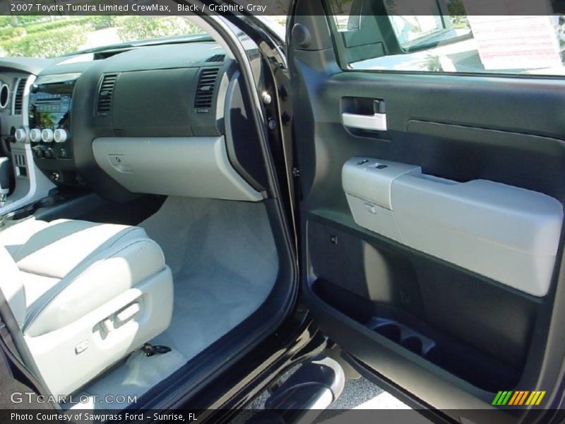 Black / Graphite Gray 2007 Toyota Tundra Limited CrewMax